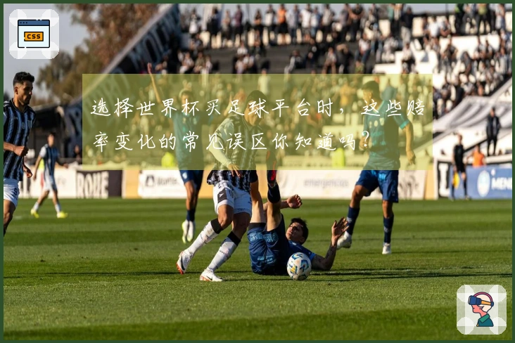 选择世界杯买足球平台时,这些赔率变化的常见误区你知道吗?