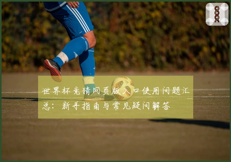 世界杯竞猜网页版入口使用问题汇总：新手指南与常见疑问解答